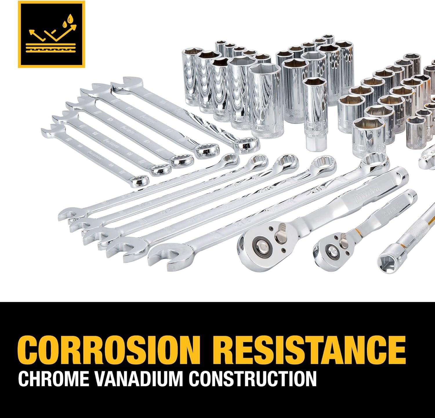 DEWALT 142 Piece Mechanics Tool Set DWMT45425