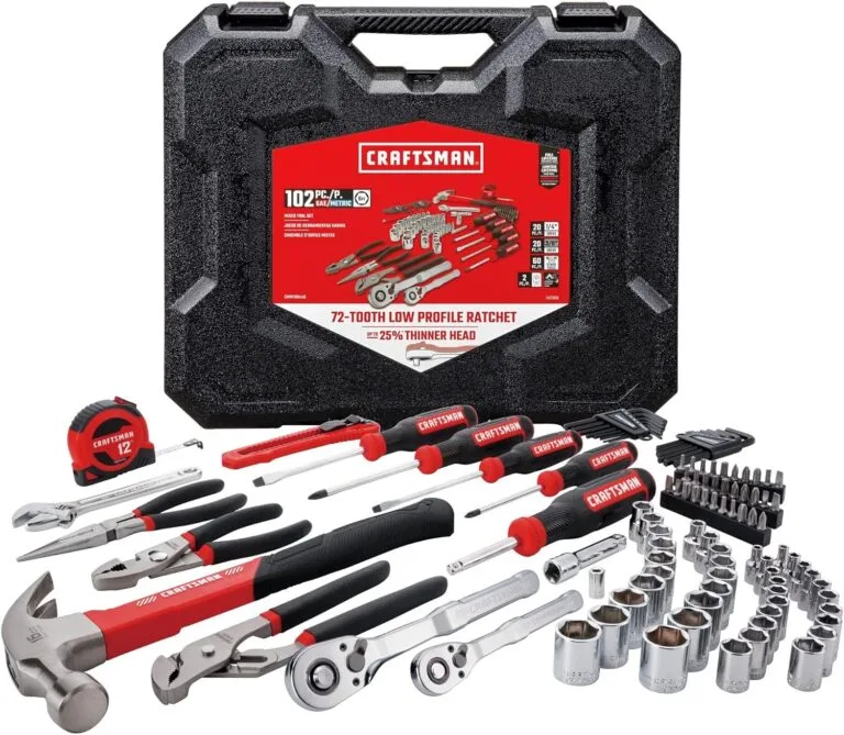 CRAFTSMAN 102 Piece Mechanics Tool Set
